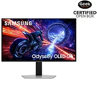 Boîte ouverte - Moniteur de jeu FreeSync DELO WQHD 500 Hz GàG 0,03 ms Odyssey G6 27 po de Samsung (LS27FG600SNXZA) - Argenté