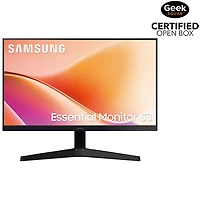 Boîte ouverte - Moniteur DEL AV HD intégrale GàG 5 ms 100 Hz 24 po Essential de Samsung (LS24F330EANXZA) - Noir