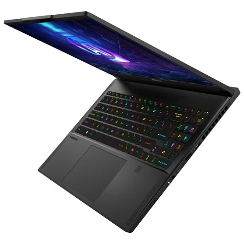 Portable de jeu de 16 po Stealth A16 AI+ de MSI - Noir (Ryzen AI 9 365 d'AMD/RAM 32 Go/SSD 1 To/GeForce RTX 4070/Win 11 Famille)