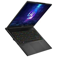 Portable de jeu de 16 po Stealth A16 AI+ de MSI - Noir (Ryzen AI 9 365 d'AMD/RAM 32 Go/SSD 1 To/GeForce RTX 4070/Win 11 Famille)