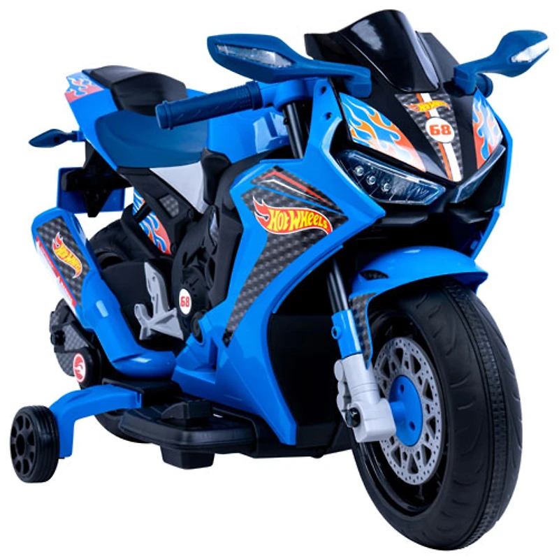 Flybar Hot Wheels 6-Volt Ride-On Motorcycle - Blue