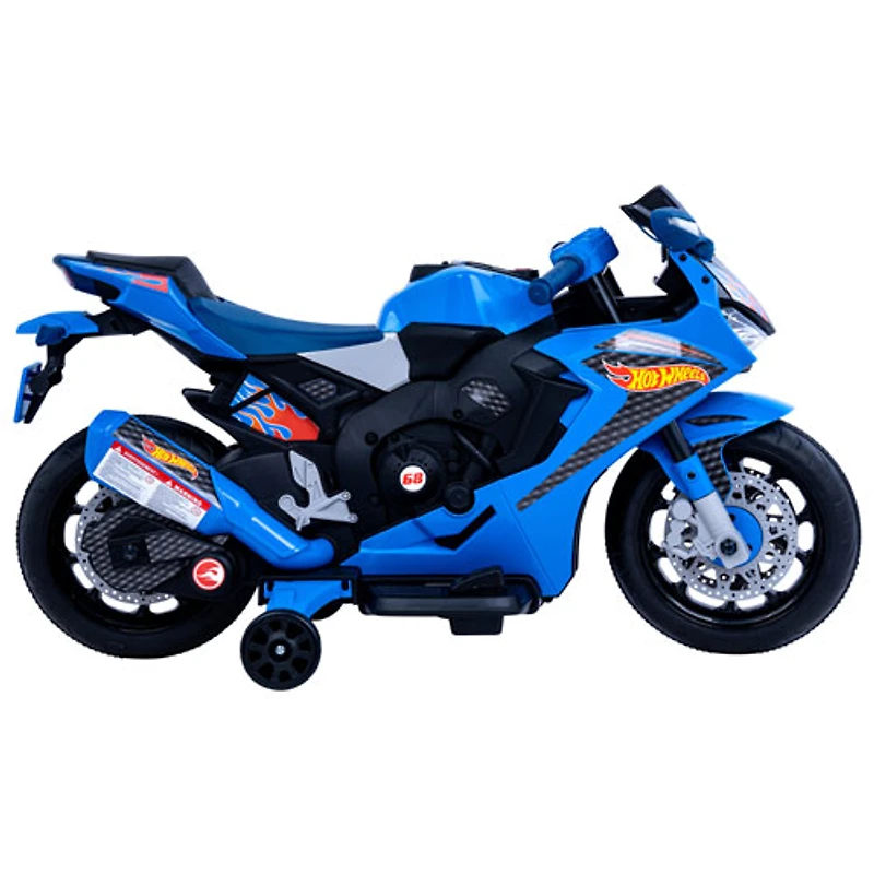 Flybar Hot Wheels 6-Volt Ride-On Motorcycle - Blue