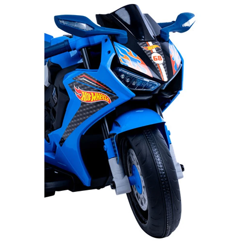 Flybar Hot Wheels 6-Volt Ride-On Motorcycle - Blue