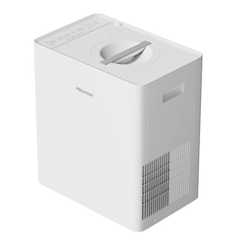 Déshumidificateur avec pompe à eau de Hisense - 50 chopines - Blanc