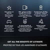 Xbox Game Pass Ultimate 3-Month Membership - Digital Download