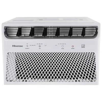 Climatiseur de fenêtre intelligent 4-en1 de Hisense - 8000 BTU - Blanc