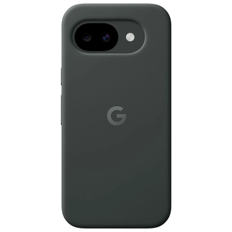 Google Silicone Fitted Hard Shell Case for Pixel 10a - Obsidian