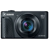 Appareil photo numérique PowerShot SX740 HS Wi-Fi 20,3 Mpx de Canon et zoom optique 40x - Noir