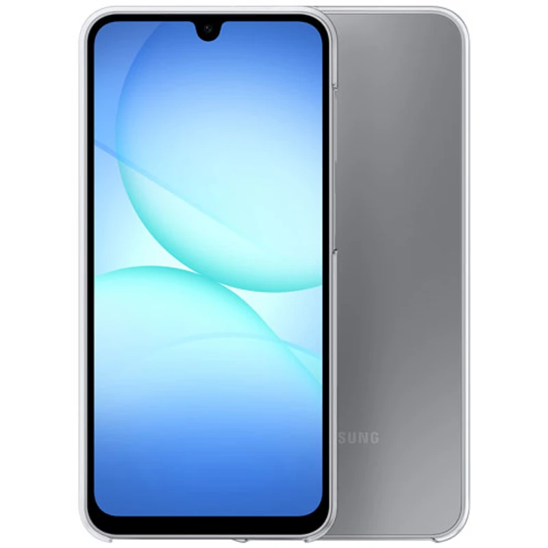 Étui rigide ajusté pour Galaxy A17 de Samsung - Transparent