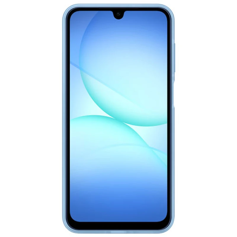 Étui rigide ajusté à fentes pour cartes de Samsung pour Galaxy A17 - Bleu