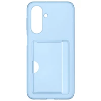 Étui rigide ajusté à fentes pour cartes de Samsung pour Galaxy A17 - Bleu