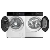 Sécheuse électrique compacte avec pompe à chaleur 4,4 pi³ d'Electrolux (ELFE433CAW) - Blanc