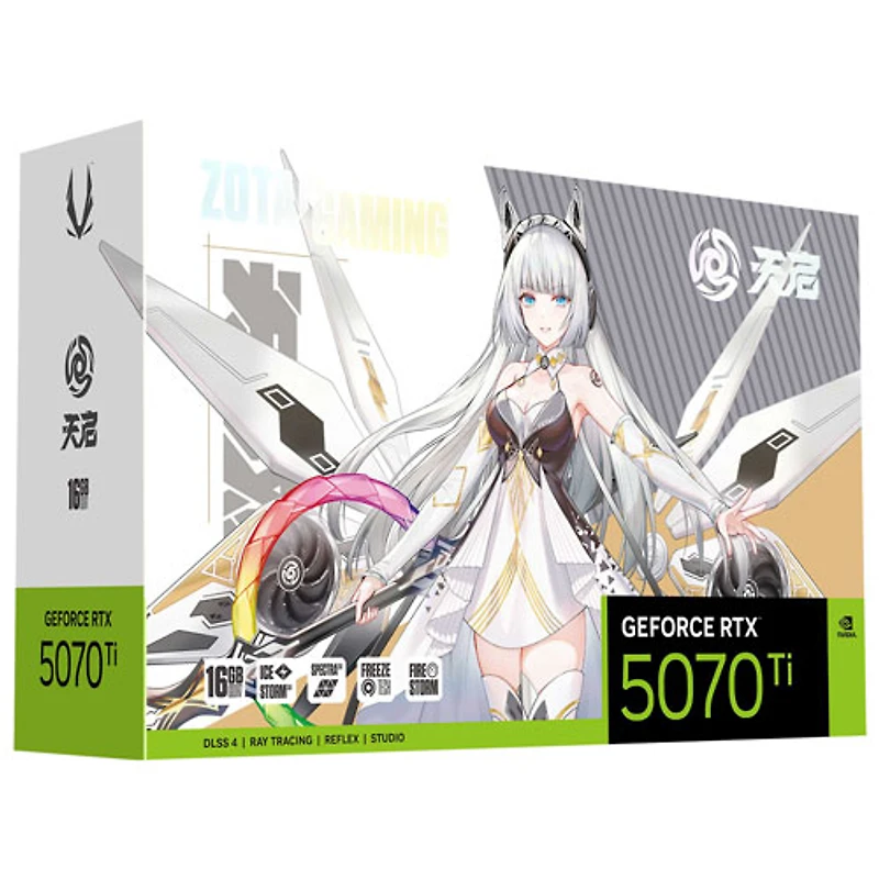 ZOTAC Gaming GeForce RTX 5070 Ti OC 16GB GDDR7 Video Card