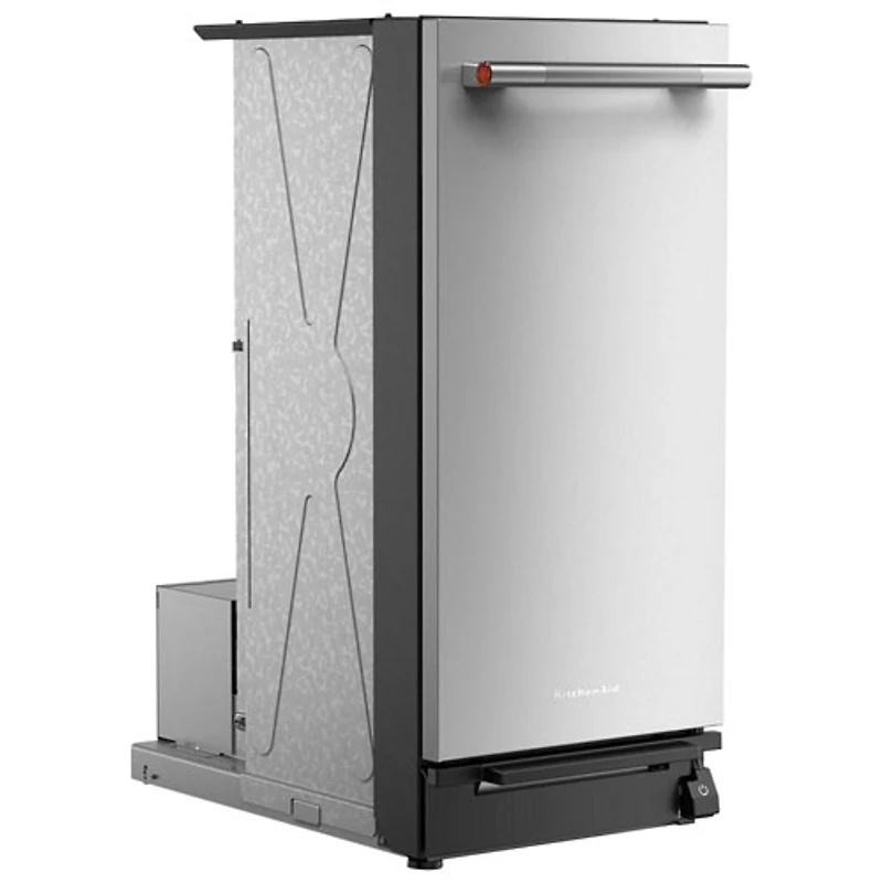 KitchenAid Built-In Trash Compactor (KTTP515TSS) - Stainless Steel Finish