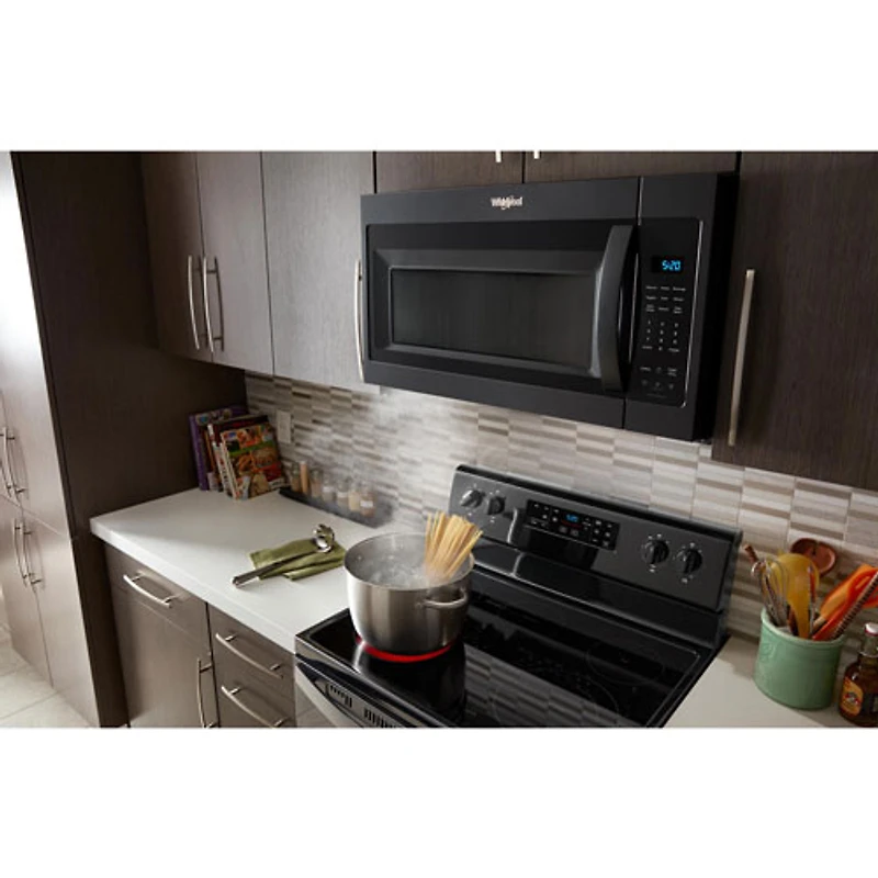 Whirlpool Over-The-Range Microwave - 1.9 Cu. Ft. - Black