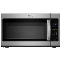 Four à micro-ondes à hotte intégrée de Whirlpool - 1,9 pi³ - Acier inoxydable