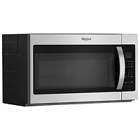 Four à micro-ondes à hotte intégrée de Whirlpool - 1,9 pi³ - Acier inoxydable