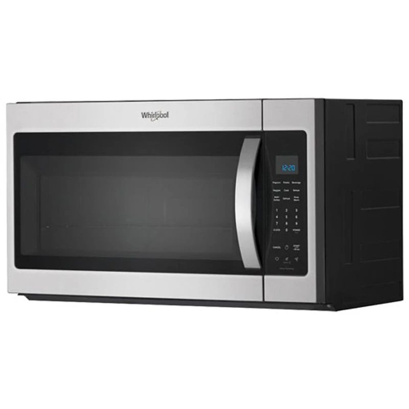 Four à micro-ondes à hotte intégrée de Whirlpool - 1,9 pi³ - Acier inoxydable