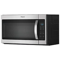 Four à micro-ondes à hotte intégrée de Whirlpool - 1,9 pi³ - Acier inoxydable