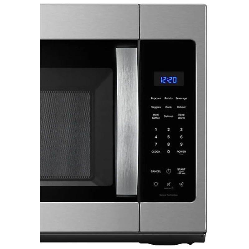 Four à micro-ondes à hotte intégrée de Whirlpool - 1,9 pi³ - Acier inoxydable