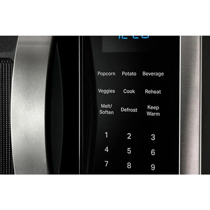 Four à micro-ondes à hotte intégrée de Whirlpool - 1,9 pi³ - Acier inoxydable