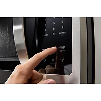 Four à micro-ondes à hotte intégrée de Whirlpool - 1,9 pi³ - Acier inoxydable