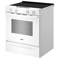 Whirlpool 30" 5.3 Cu. Ft. Fan Convection 5-Element Slide-In Electric Air Fry Range (YWSES4530TW) - White