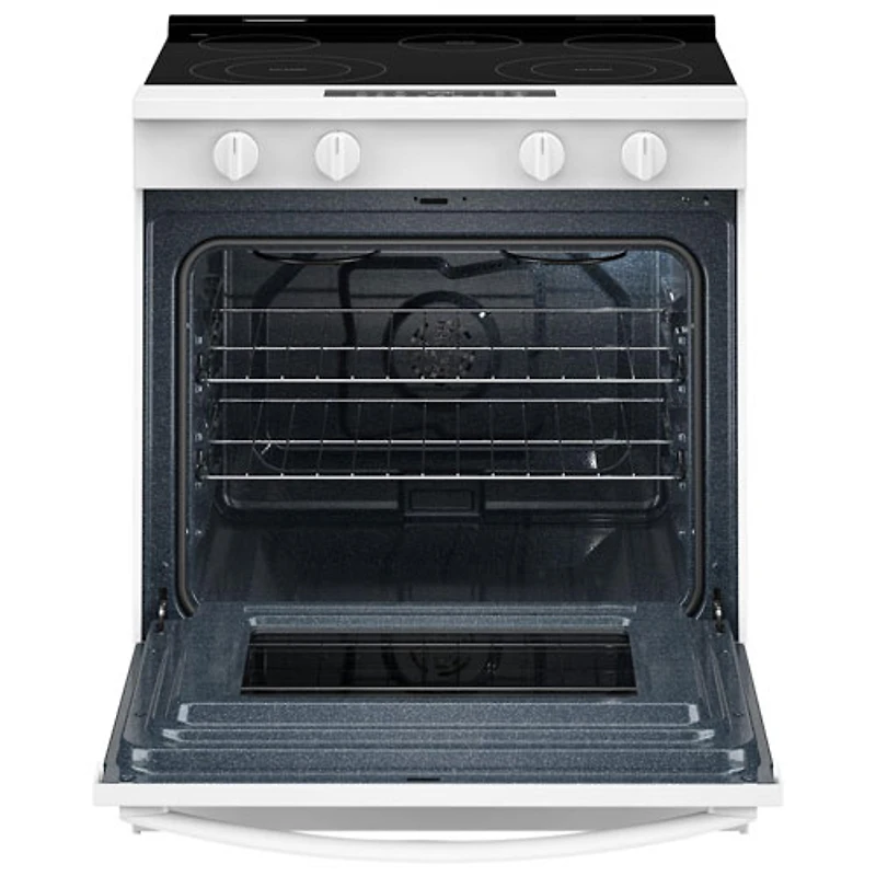 Whirlpool 30" 5.3 Cu. Ft. Fan Convection 5-Element Slide-In Electric Air Fry Range (YWSES4530TW) - White