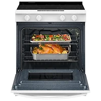 Whirlpool 30" 5.3 Cu. Ft. Fan Convection 5-Element Slide-In Electric Air Fry Range (YWSES4530TW) - White