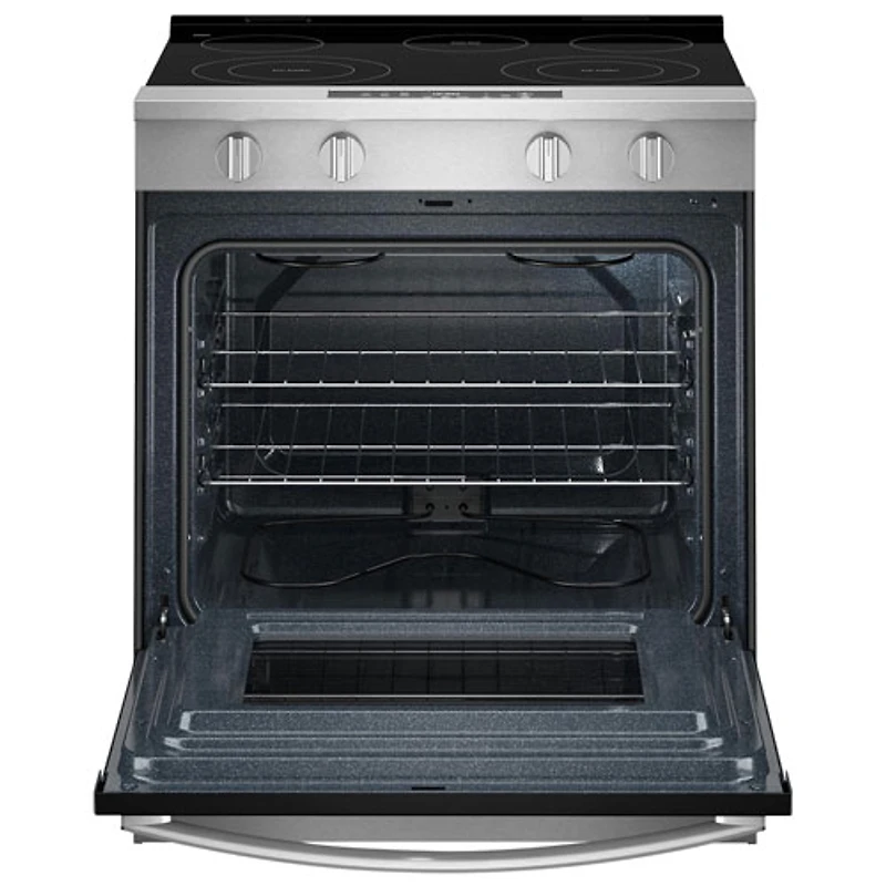 Whirlpool 30" 5.3 Cu. Ft. 5-Element Slide-In Electric Range (YWSES3330TS) - Stainless Steel