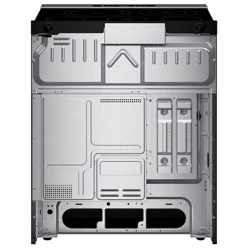 Whirlpool 30" 5.3 Cu. Ft. 5-Element Slide-In Electric Range (YWSES3330TS) - Stainless Steel