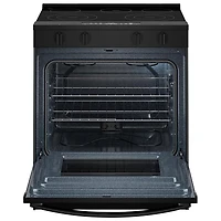 Whirlpool 30" 5.3 Cu. Ft. 5-Element Slide-In Electric Range (YWSES3330TB) - Black