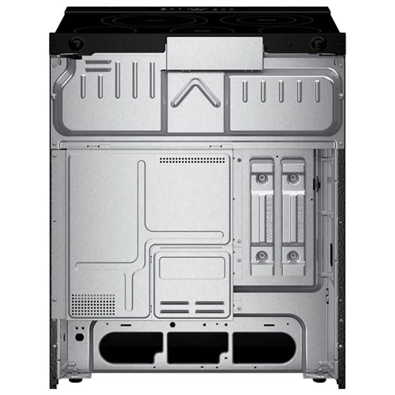 Whirlpool 30" 5.3 Cu. Ft. 5-Element Slide-In Electric Range (YWSES3330TB) - Black