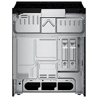 Whirlpool 30" 5.3 Cu. Ft. 5-Element Slide-In Electric Range (YWSES3330TB) - Black