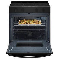 Whirlpool 30" 5.3 Cu. Ft. 5-Element Slide-In Electric Range (YWSES3330TB) - Black
