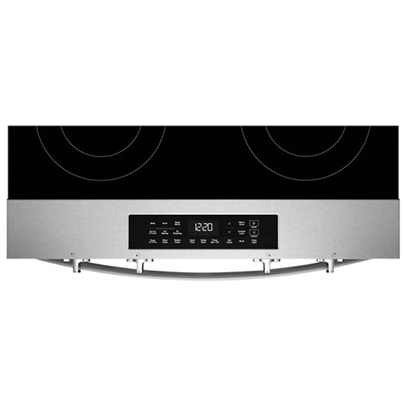 Whirlpool 30" 5.3 Cu Ft 5-Element Slide-In Electric Air Fry Range (YWSES4530TZ) -Fingerprint Resistant Stainless