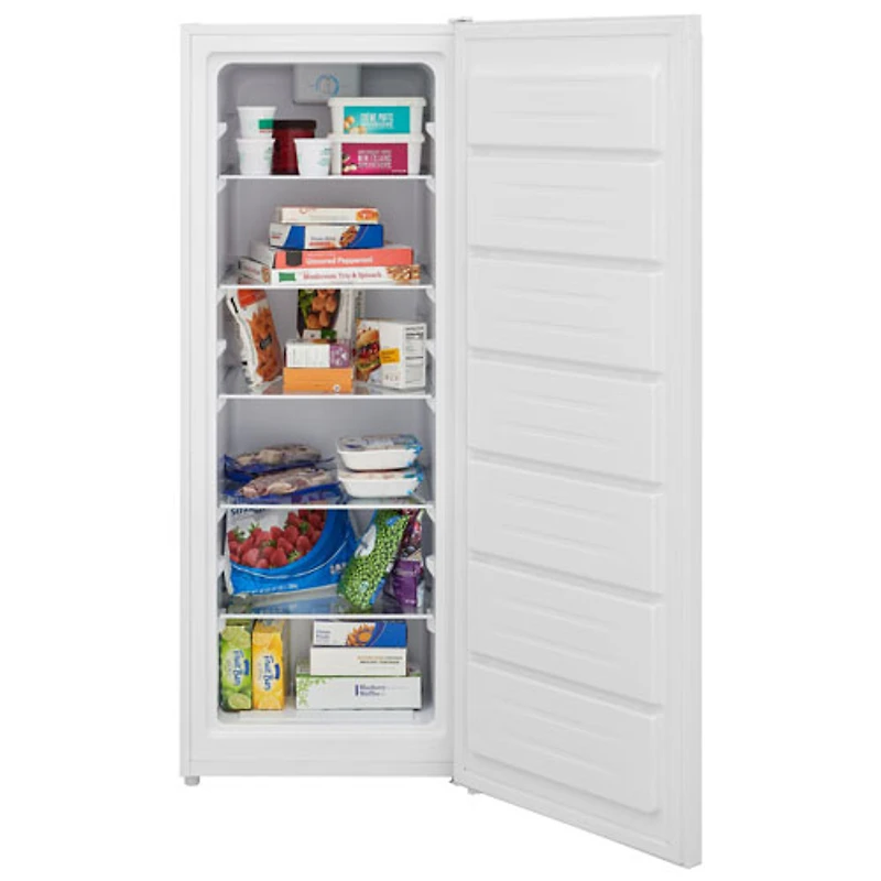 Congélateur vertical de 7 pi³ de Frigidaire (FFUE0726AW) - Blanc