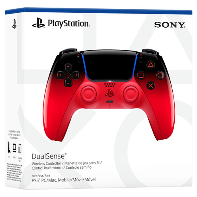 PlayStation 5 DualSense Wireless Controller - Techno Red