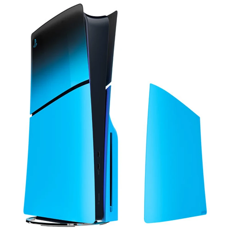 Façade pour console PlayStation 5 mince - Bleu rythmique