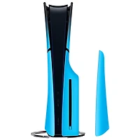 Façade pour console PlayStation 5 mince - Bleu rythmique
