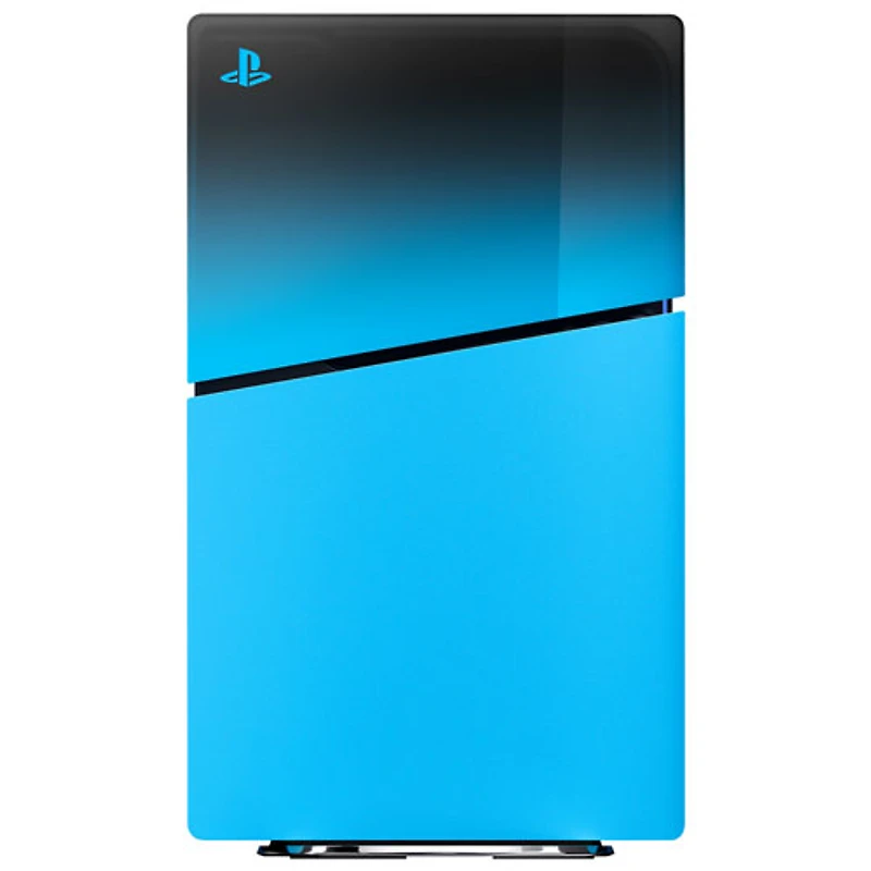 Façade pour console PlayStation 5 mince - Bleu rythmique
