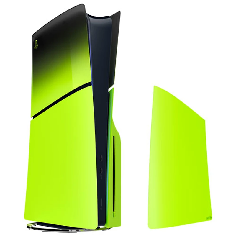Façade pour console PlayStation 5 mince - Vert remix
