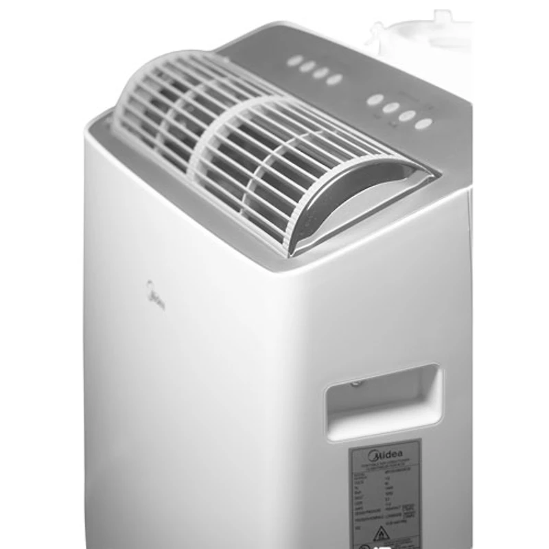 Midea Portable Air Conditioner - 12000 BTU (550 sq ft Coverage) - 43dB, Remote, Wi-Fi - White