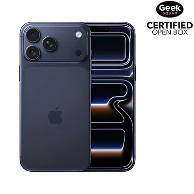 Boîte ouverte - iPhone 17 Pro Max de 1 To d'Apple - Bleu foncé - Déverrouillé