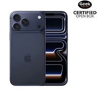 Boîte ouverte - iPhone 17 Pro Max de 1 To d'Apple - Bleu foncé - Déverrouillé