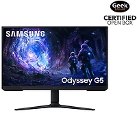 Boîte ouverte - Moniteur de jeu DEL AV QHD FreeSync 180 Hz 1 ms 27 po de Samsung (LS27FG510ENXZA) - Noir
