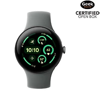 Open Box - Google Pixel Watch 3 (GPS) 45mm Matte Hazel Aluminum Case with Hazel Active Band