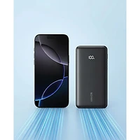 Chargeur portable USB-A/USB-C 22,5 W 20 000 mAh avec câble intégré Zolo d'Anker - Noir