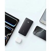 Chargeur portable USB-A/USB-C 22,5 W 20 000 mAh avec câble intégré Zolo d'Anker - Noir