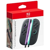 Manettes gauche et droite Joy-Con 2 pour Nintendo Switch 2 - Mauve/Vert pastel